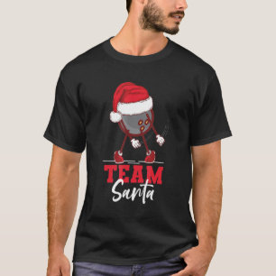 Team Santa Bowling Floss Dance Pajama T Shirt