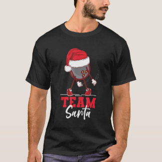 Team Santa Bowling Floss Dance Pajama T Shirt