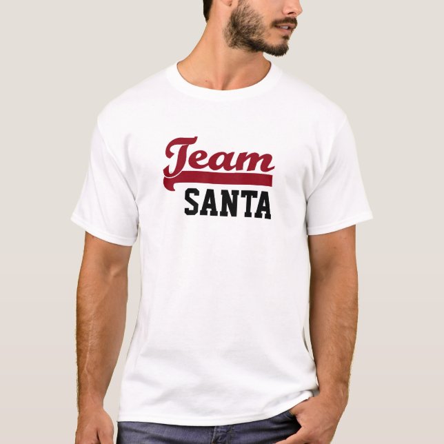 TEAM SANTA CHRISTMAS T-SHIRT (Framsida)