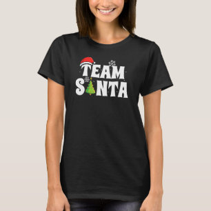 Team Santa Family Group Matching jul Pajama T Shirt