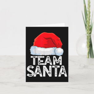 Team Santa Family Tradition på julafton Matchi Kort