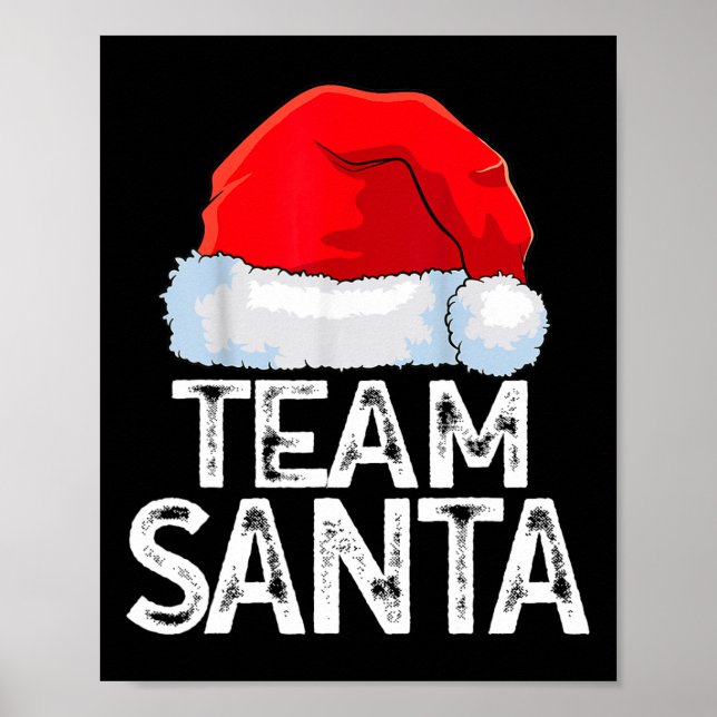Team Santa Family Tradition på julafton Matchi Poster (Framsidan)