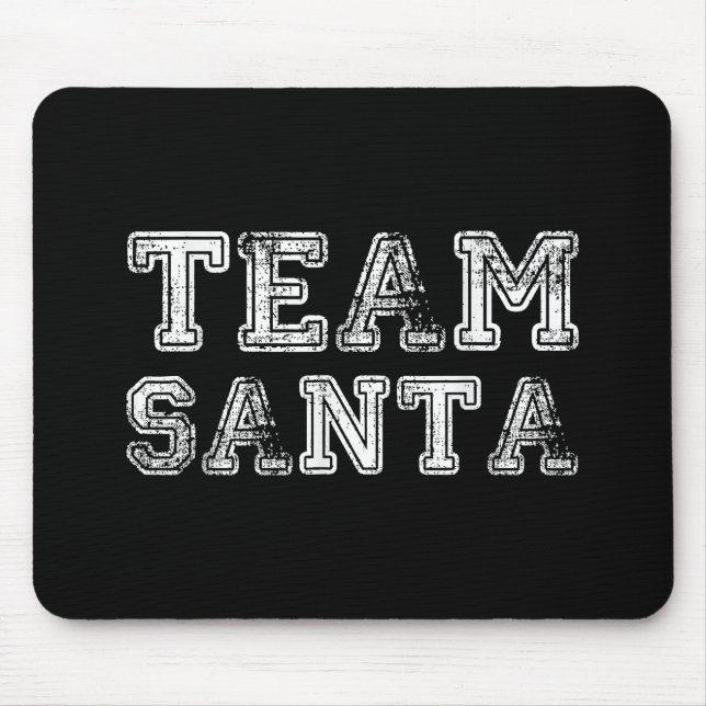 Team Santa Funny jul Musmatta (Framsidan)
