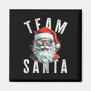 Team Santa Funy Julafton Jultomten 1 Magnet