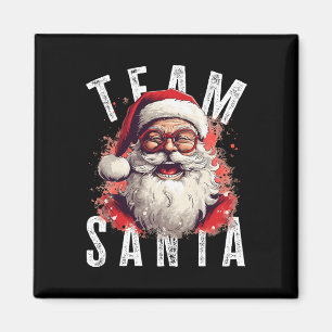 Team Santa Funy Julafton Jultomten 2 Magnet