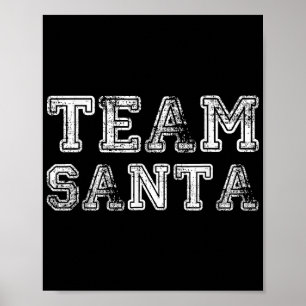 Team Santa Rolig jul  Poster