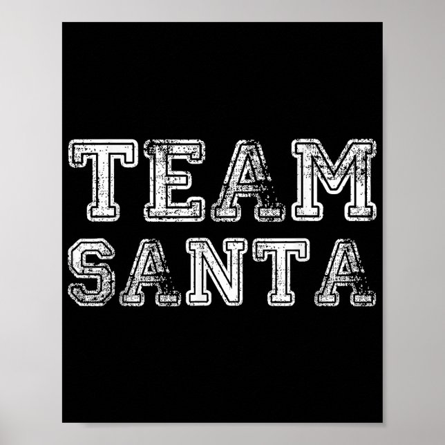 Team Santa Rolig jul  Poster (Framsidan)