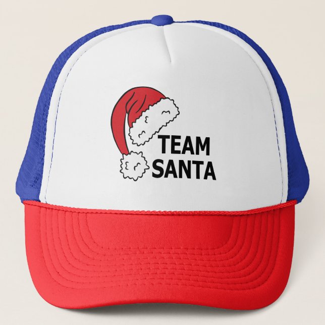 Team Santa Shirt, jul Keps (Framsida)