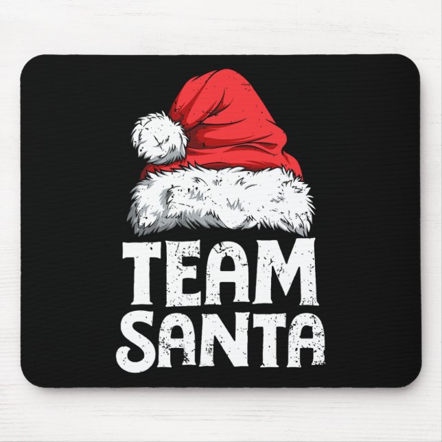 Team Santa Squad Family Matching Pajamas Musmatta (Framsidan)
