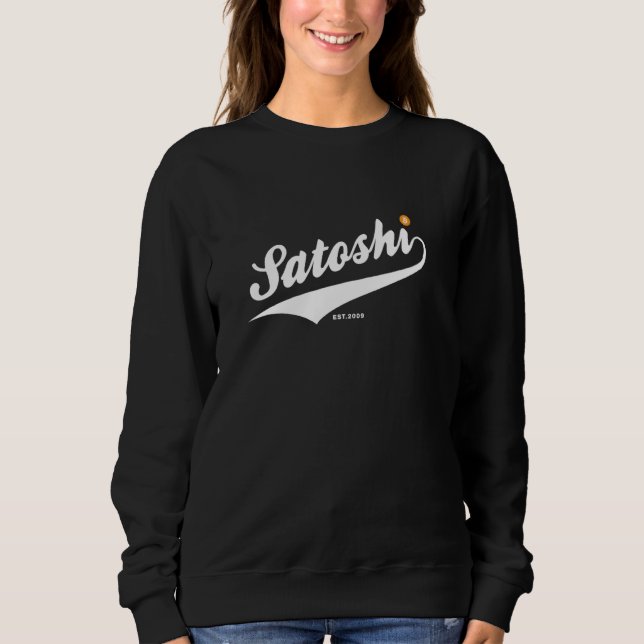 Team Satoshi Bitcoin Founder T Shirt (Framsida)