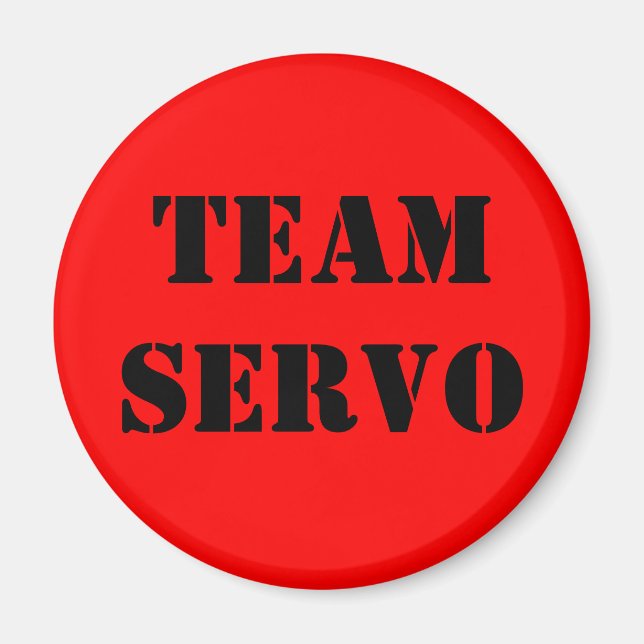 TEAM SERVO MAGNET (Framsidan)