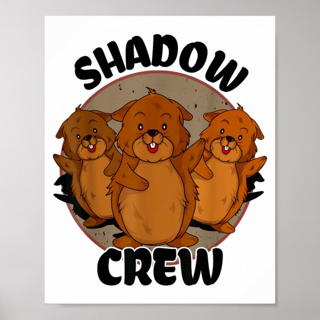 Team Shadow Crew Groundhog Day 2024  Poster (Framsidan)