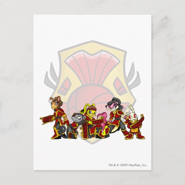 Team Shenkuu Group Vykort (Framsida)