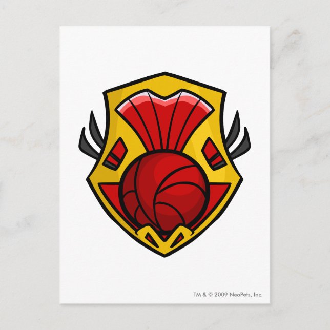 Team Shenkuu Logotyp Vykort (Framsida)