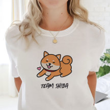 Team Shiba | Shiba Inu Hund älskare T-Shirt