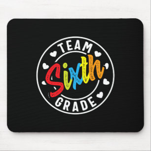 Team Sjätte Klass Byck Till Skolan Pojkar Flickor Musmatta