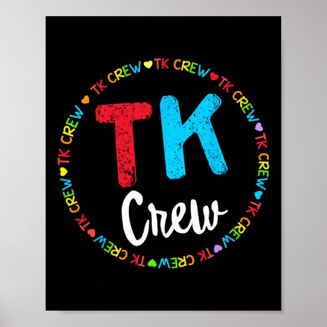 Team Skola Övergångsförskola Team Tk Besättning Poster (Framsidan)
