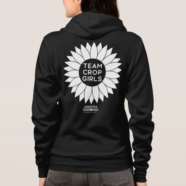 Team Skörd Girls Hoodie T Shirt (Baksida)