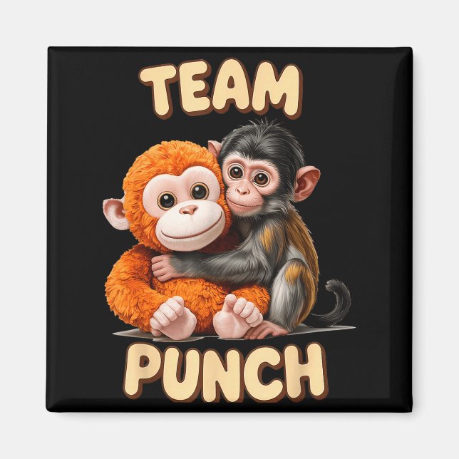 Team slag - apslugga  magnet (Framsidan)