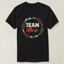 Team Snygg matchande julgåva från Par T Shirt