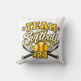 Team Softball #24 Sportdesign Kudde