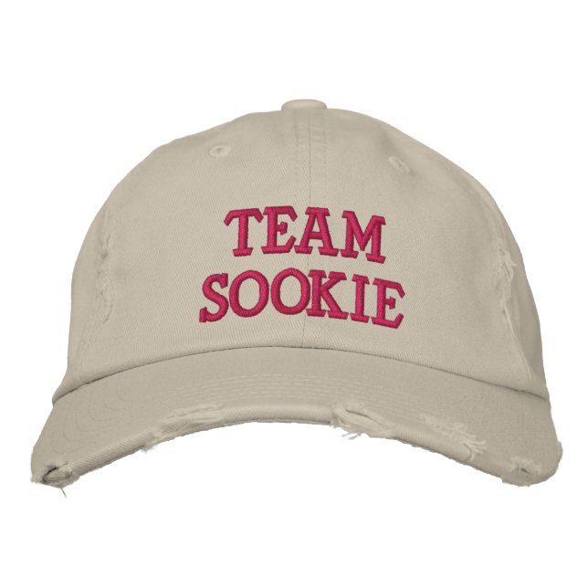 TEAM SOOKIE BRODERAD KEPS (Framsida)