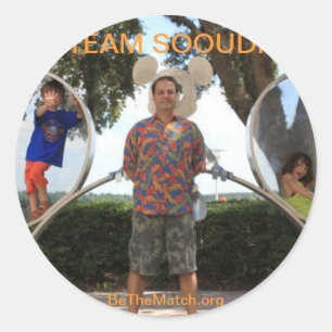 Team Sooudi Stickers Runt Klistermärke