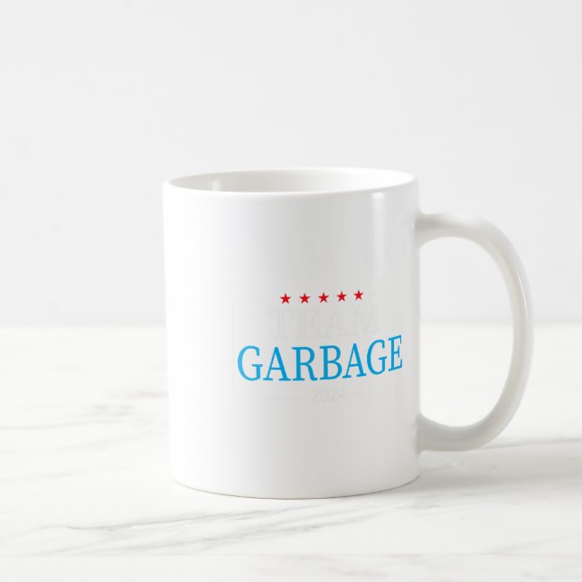 Team Sopor 2024 Trump Us Val Kaffemugg (Höger)