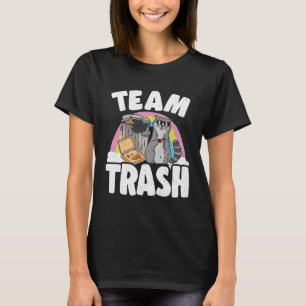 Team Sopor Can Sopor Panda Racoon Eating Pizza R T Shirt