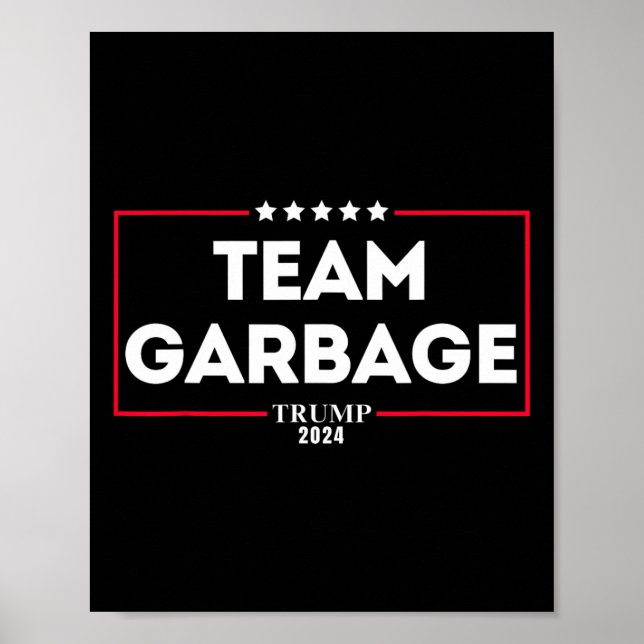 Team Sopor för Trump 2024 1 Poster (Framsidan)