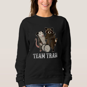 Team Sopor Opossum Raccoon Råtta Animals Sopor Gan T Shirt