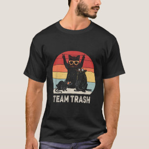 Team Sopor Opossum Raccoon Råtta Animals Sopor T Shirt