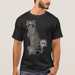 Team Sopor Opossum Raccoon Råtta, Funny Animals Ga T Shirt