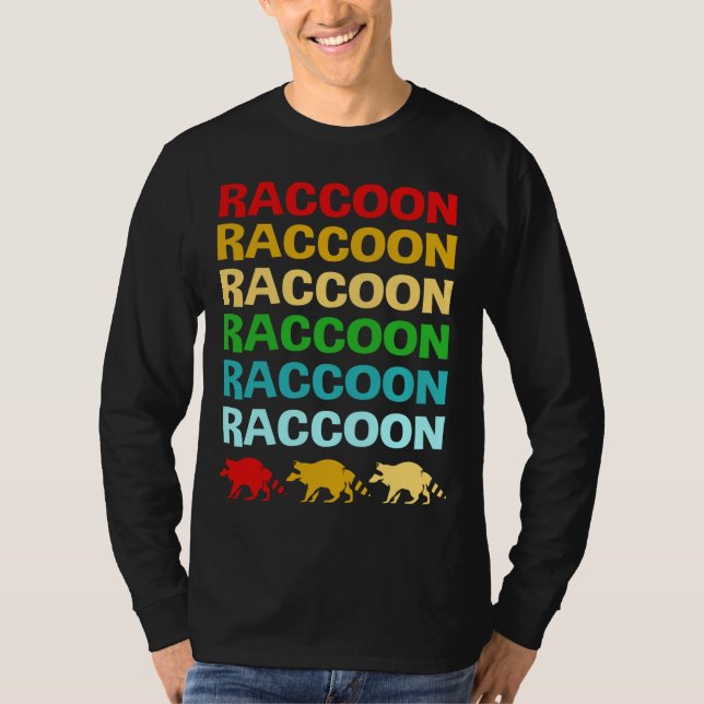 Team Sopor Raccoon T Shirt (Framsida)