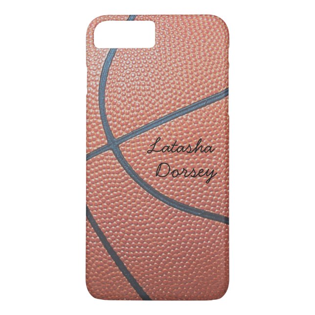 Team Spirit_Basketball struktur look_personlig Case-Mate iPhone Skal (Baksida)