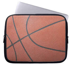 Team Spirit_Basketball struktur look_Ring upp det! Laptop Sleeve