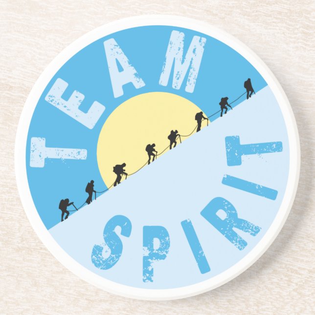 Team Spirit - bergsklättring Underlägg (Framsidan)
