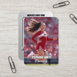 Team Spirit Cheerleader Trading Cards Visitkort