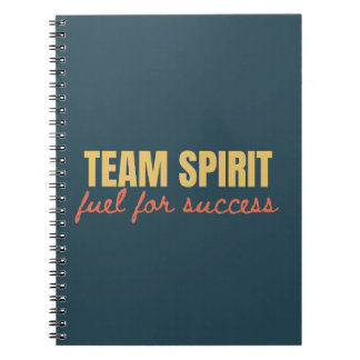 Team Spirit Motivational Company Business Gift Anteckningsbok