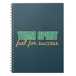 Team Spirit Motivational Company Business Gift Anteckningsbok