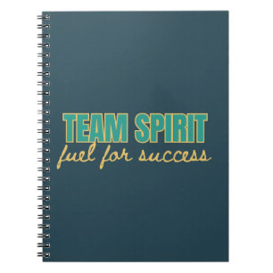 Team Spirit Motivational Company Business Gift Anteckningsbok