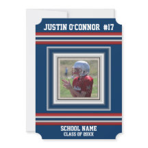 Team Sportränder Foto Examenstillkännagivande 