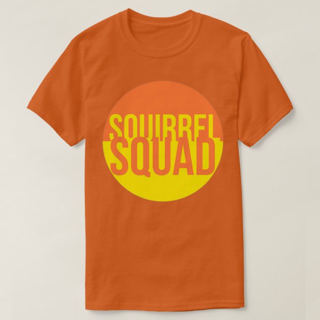 Team Squirrel T Shirt (Design framsida)