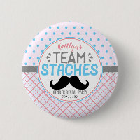 "Team Stacher" Modern Gender Reveal Party