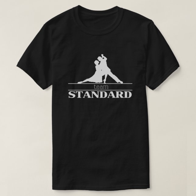 Team Standard Ballroom Dance Silhouette Tröja (Design framsida)