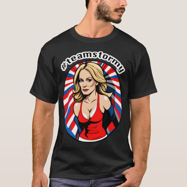 Team Stormy - Stormy Daniels och Donald Trump Affa T Shirt (Framsida)