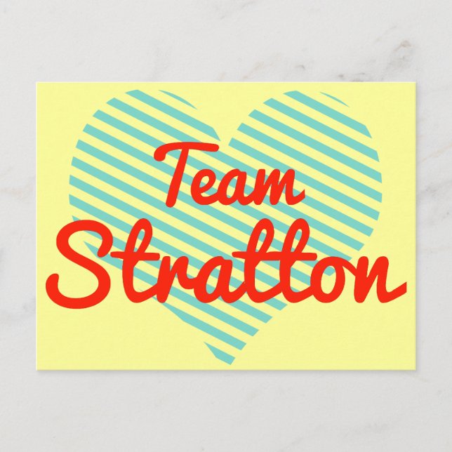 Team Stratton Vykort (Framsida)