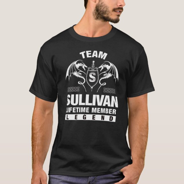 Team Sullivan-livstidsmedlem T Shirt (Framsida)