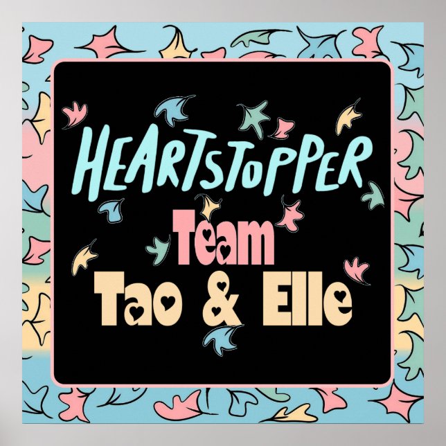 Team Tao och Elle Poster (Framsidan)