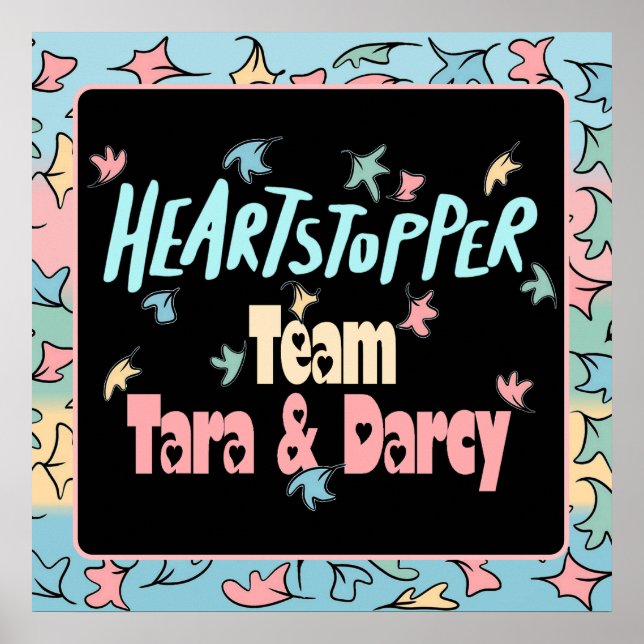 Team Tara Och Darcy Poster (Framsidan)